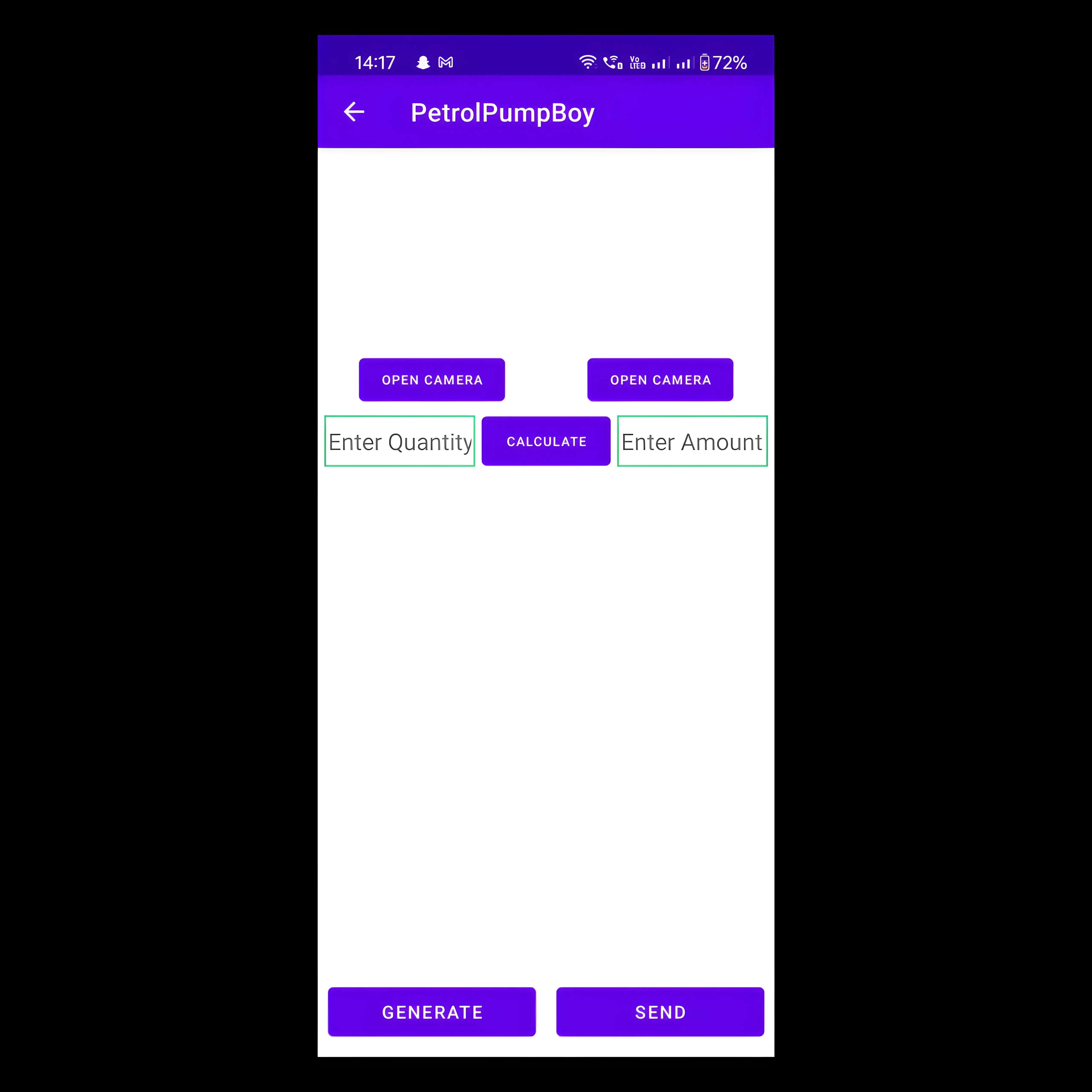 HP Petrol software project screenshot